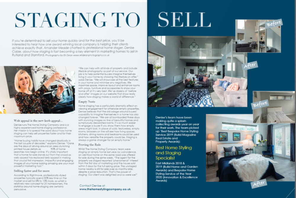Moving in Stamford & Rutland - Staging to Sell (Pages 18 &19)
