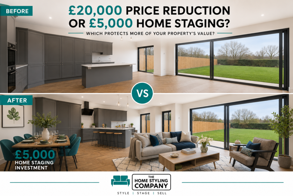 Is It Better to Drop My Property Asking Price by £20,000 or Spend £5,000 on Professional Staging?